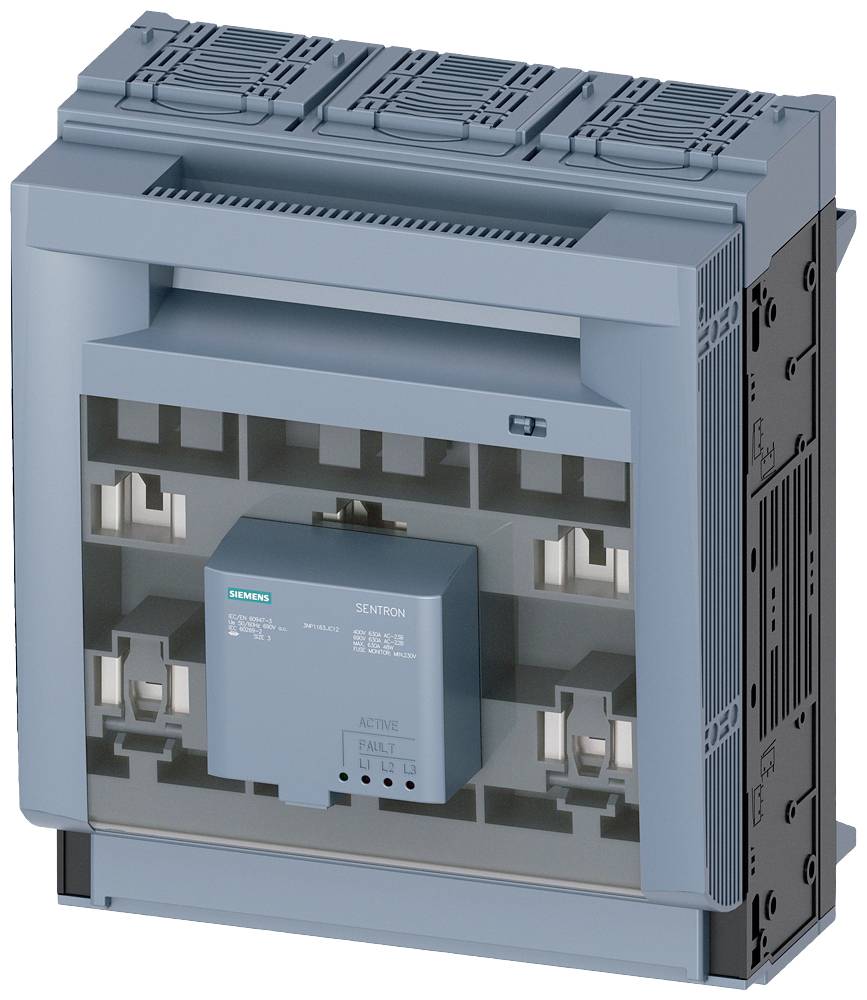Siemens 3NP11631JC12 3-polni 630 A 690 V/AC NH3