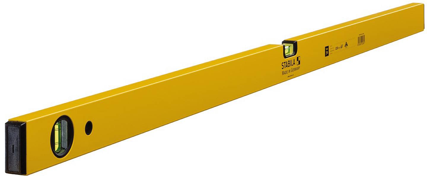 Stabila 70 libela od lakog metala, aluminijum, Vodna, dimenzije 120 cm x 20 mm x 1200 mm