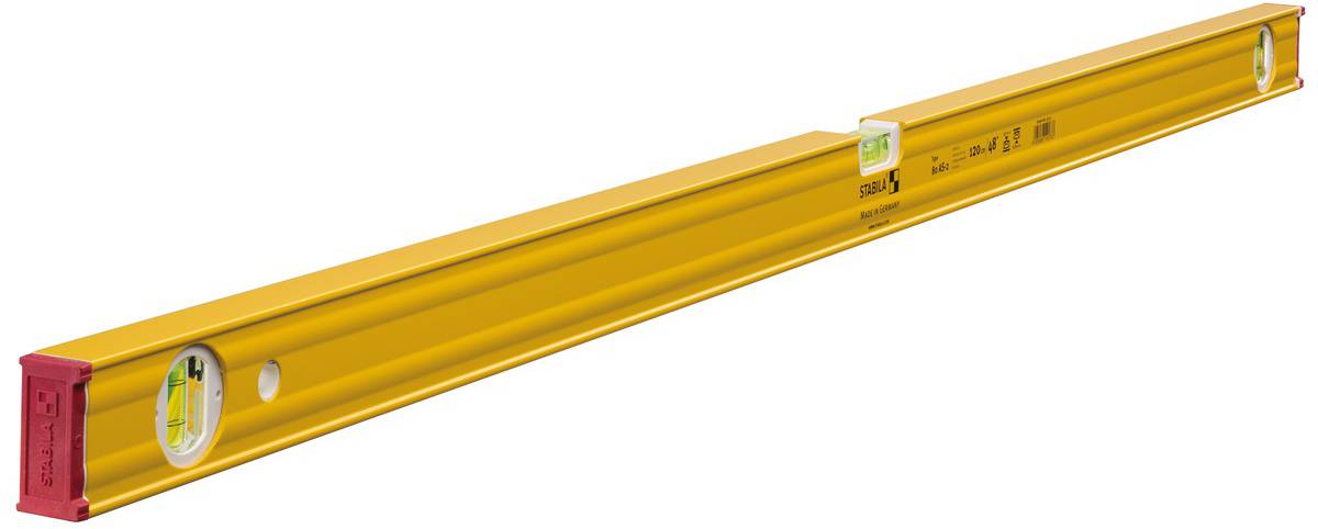 Stabila 80 AS-2 libela od lakog metala, aluminijum, Tip, dimenzije 120 cm x 2