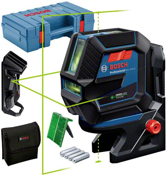 Bosch Professional GCL 2-50 G ukršteni i tačkasti laser, točkasti