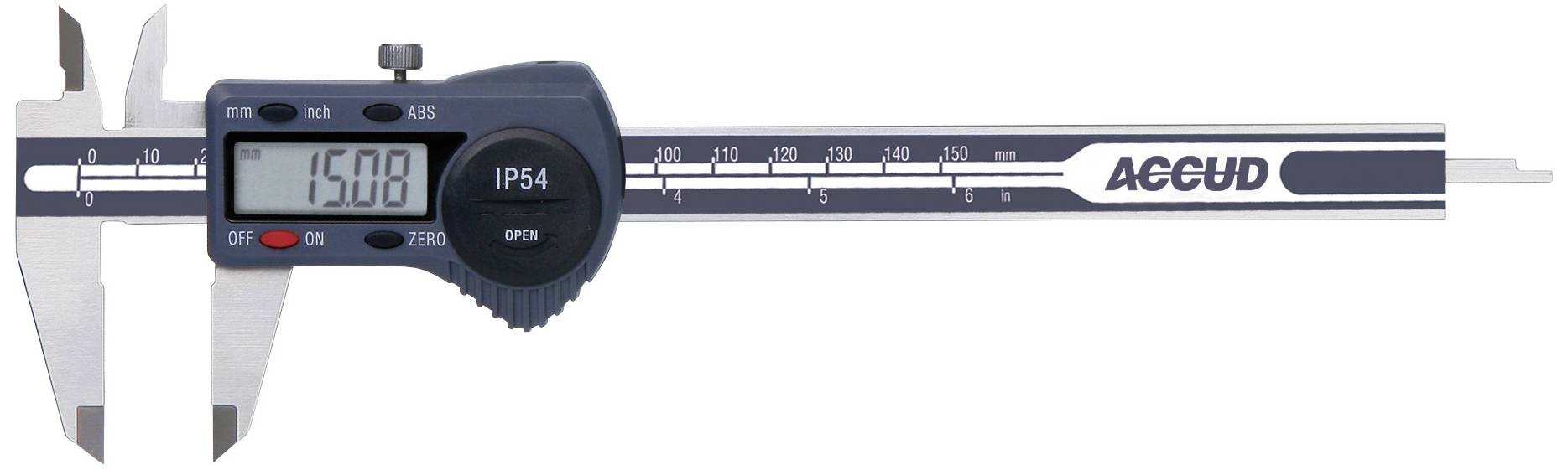 Accud digitalno pomično merilo, dužina 236 mm