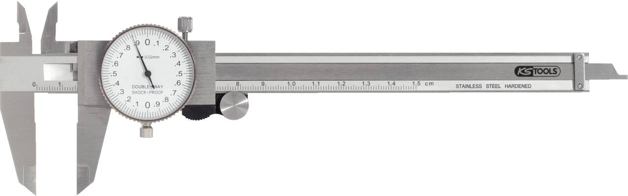 KS Tools 300.0547 pomično merilo sa satom