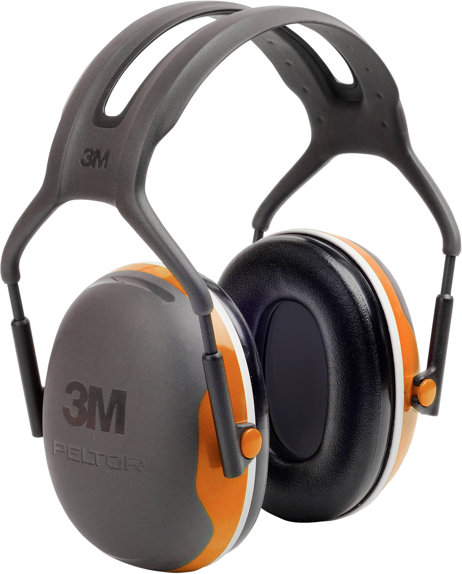 3M Peltor X4A-OR antifoni, crna, narandžasta
