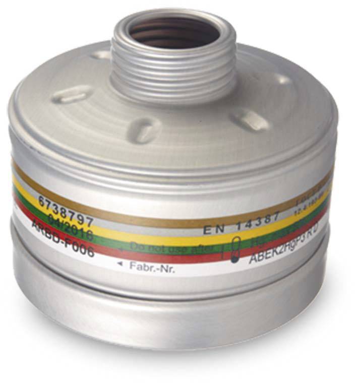 Dräger 6738797 1140 A2B2E2K2 Hg kombinovani filter
