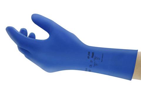 Ansell 87245065 AlphaTec hemijski otporne rukavice, vel. 6,5, 7, plava