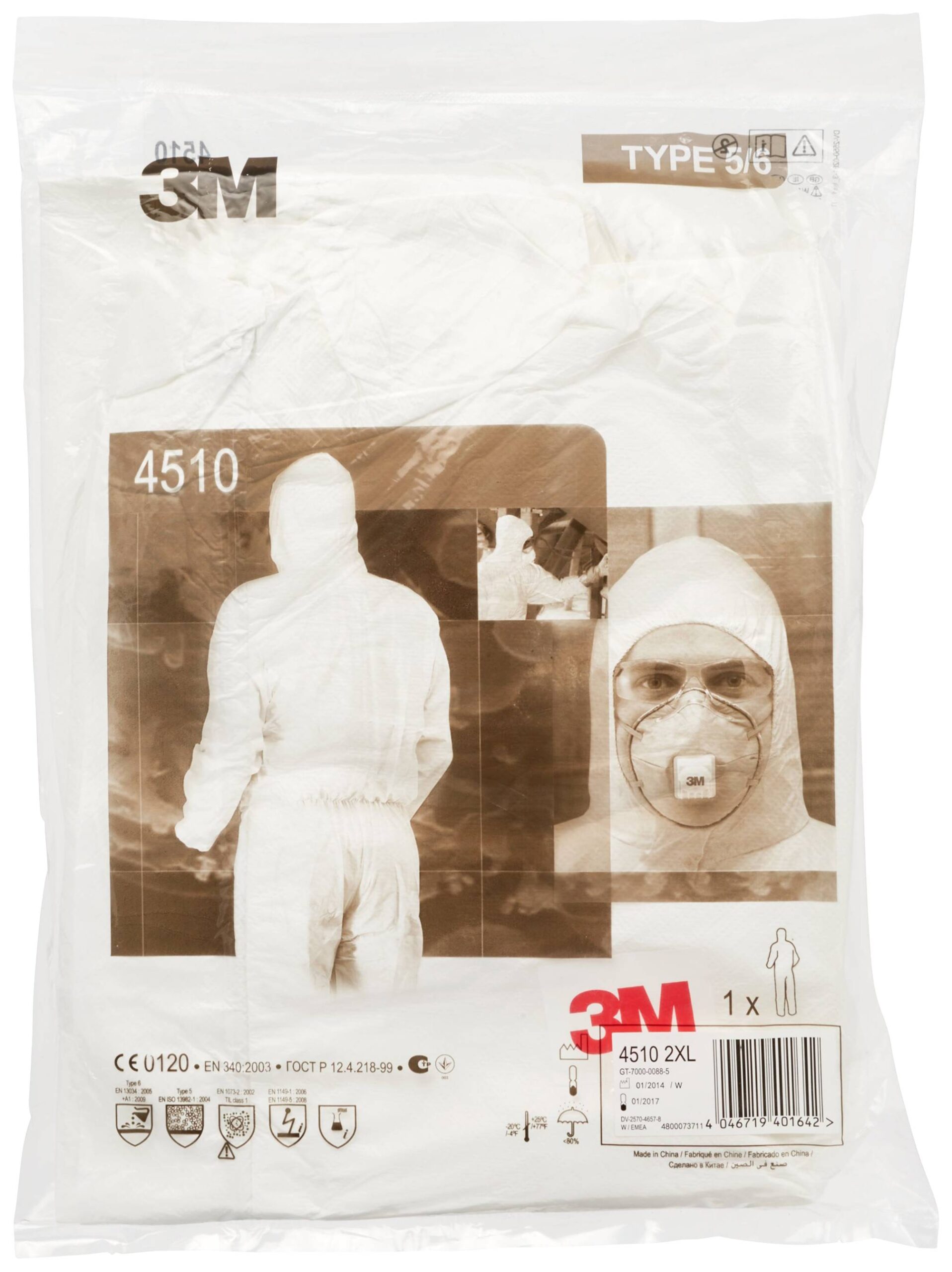 3M zaštitno odelo za jednokratnu upotrebu, XL, plava