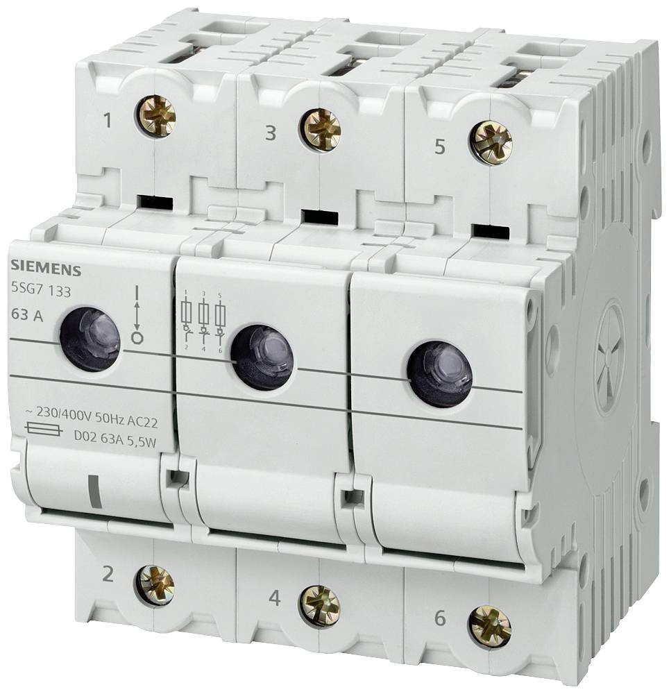 Siemens 5SG7133 3-polni 63 A 400 V