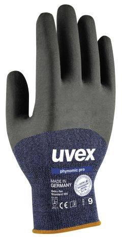 Uvex 6006211 radne rukavice, plava, crna