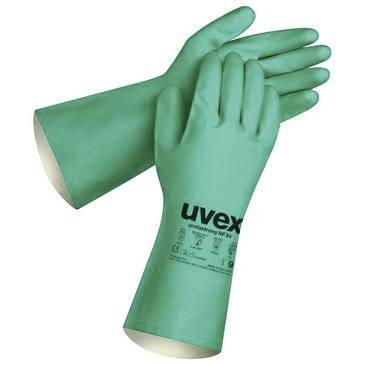 Uvex 6071911 60719 hemijski otporne rukavice, zelena