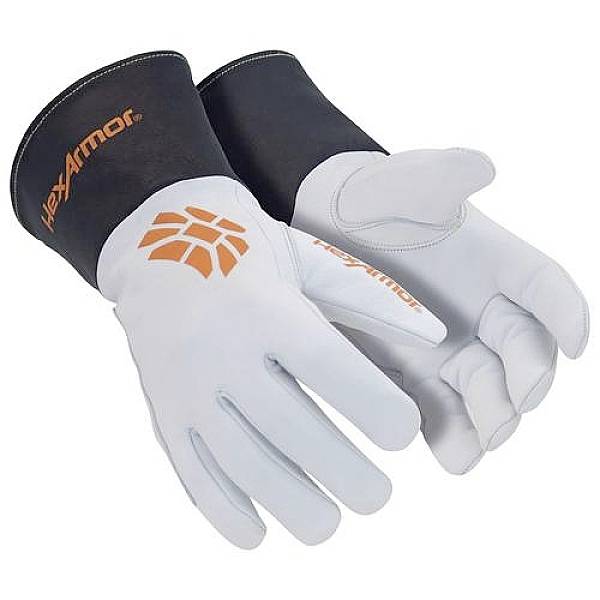 HexArmor SLT 4062 6065509 rukavice otporne na posekotine, bela, braon