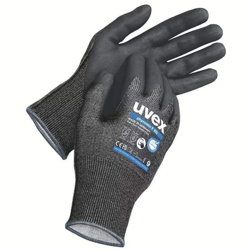 Uvex XG 6006811 rukavice otporne na posekotine, crna
