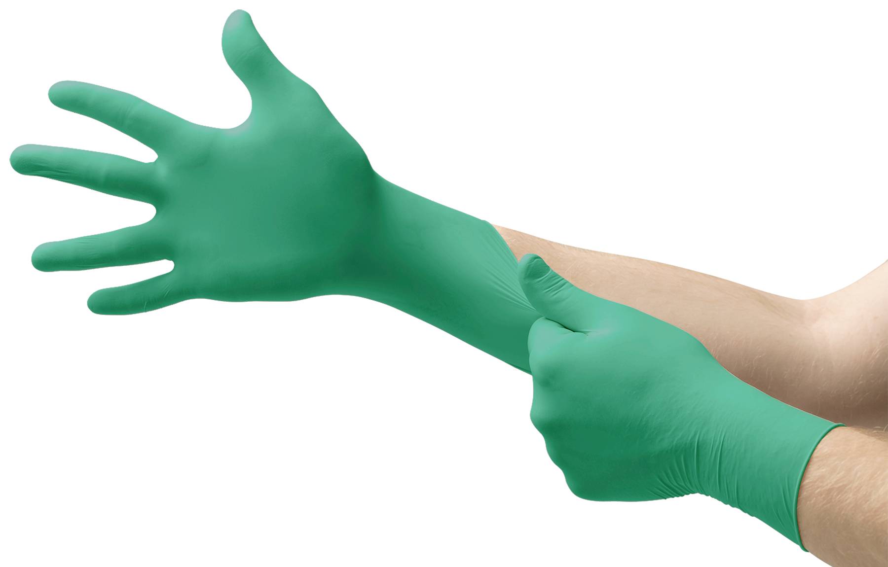 Ansell 92600VP070 TouchNTuff rukavice za jednokratnu upotrebu, 20 delova, zelena