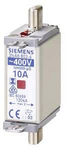 Siemens 3NA68104 25 A 400 V