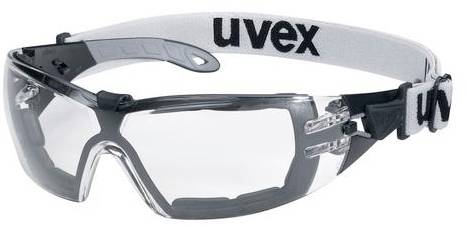 Uvex 9192680 zaštitne radne naočare, siva, crna