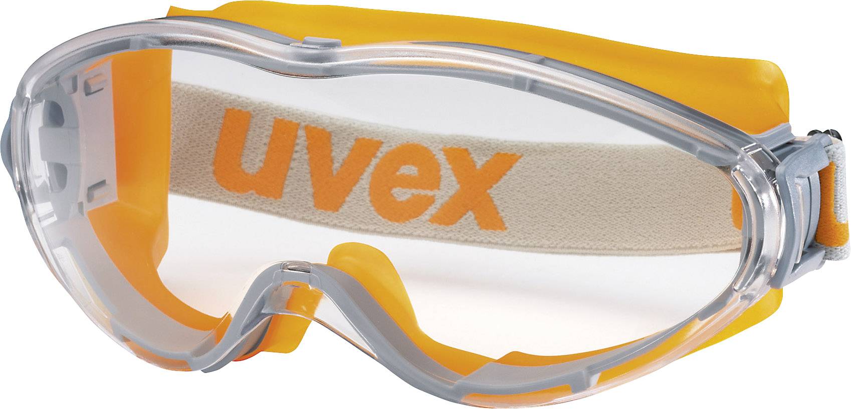 Uvex 9302245 zaštitne naočare sa punim vidnim poljem, narandžasta, siva