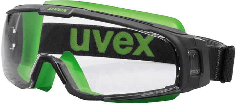 Uvex 9308245 zaštitne radne naočare, crna, zelena