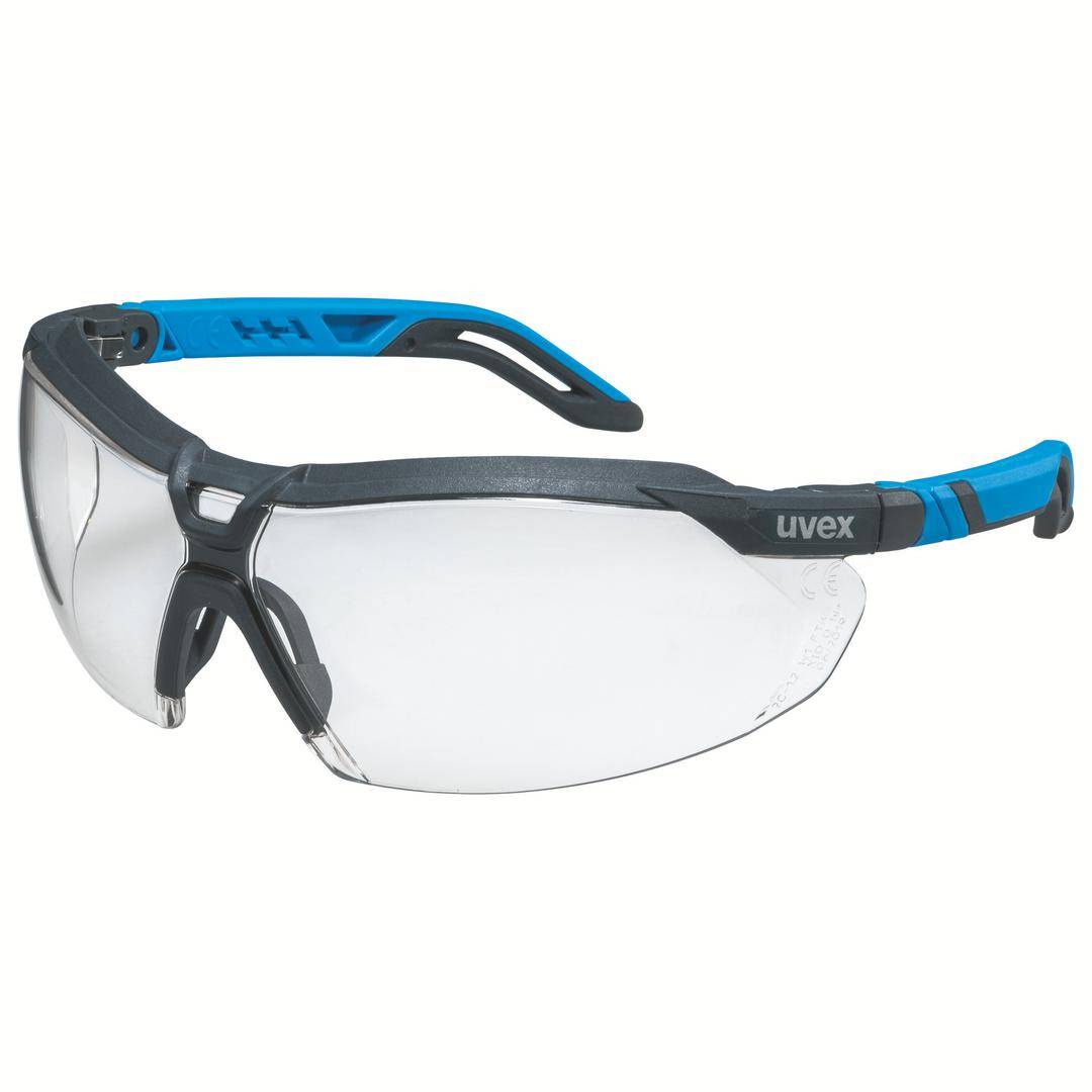 Uvex i-5 9183065 zaštitne radne naočare, siva, plava