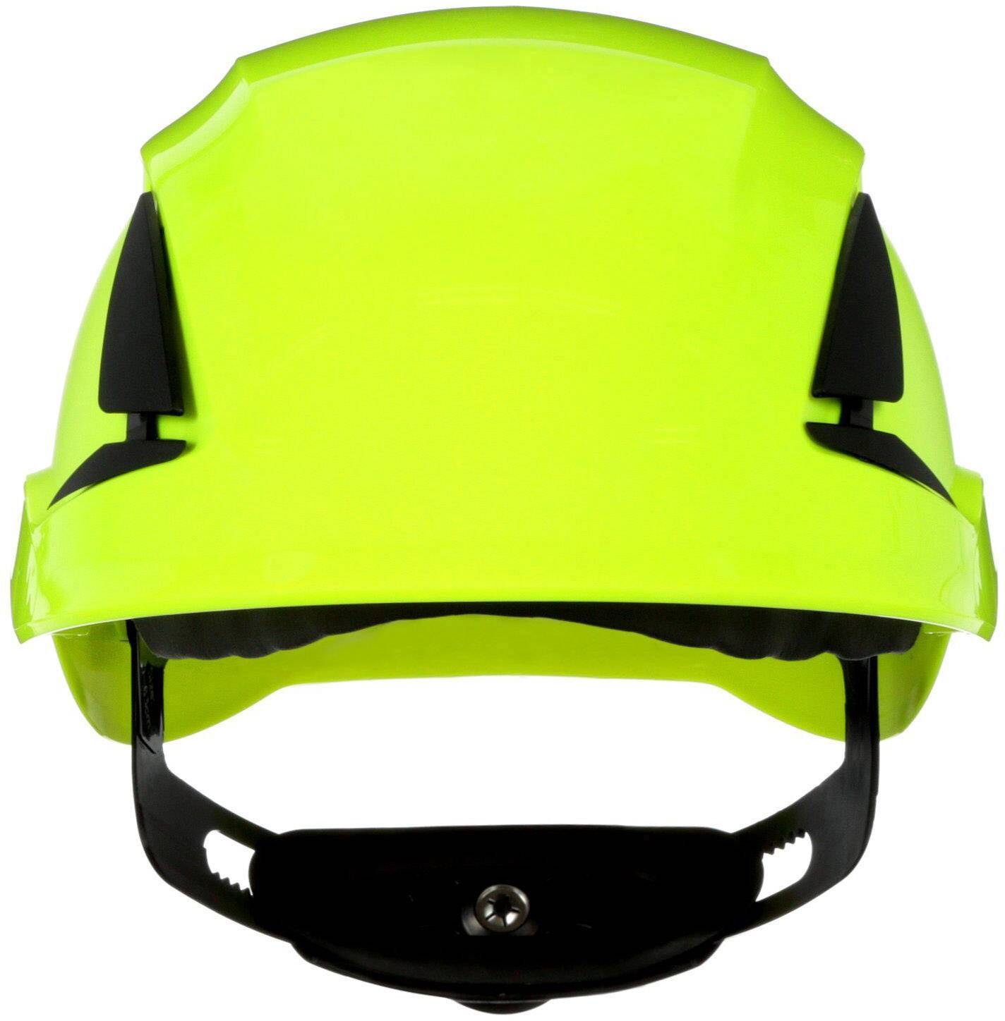 3M X5514V-CE zaštitni šlem, neonsko zelena