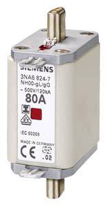 Siemens 3NA6836 160 A 500 V NH00