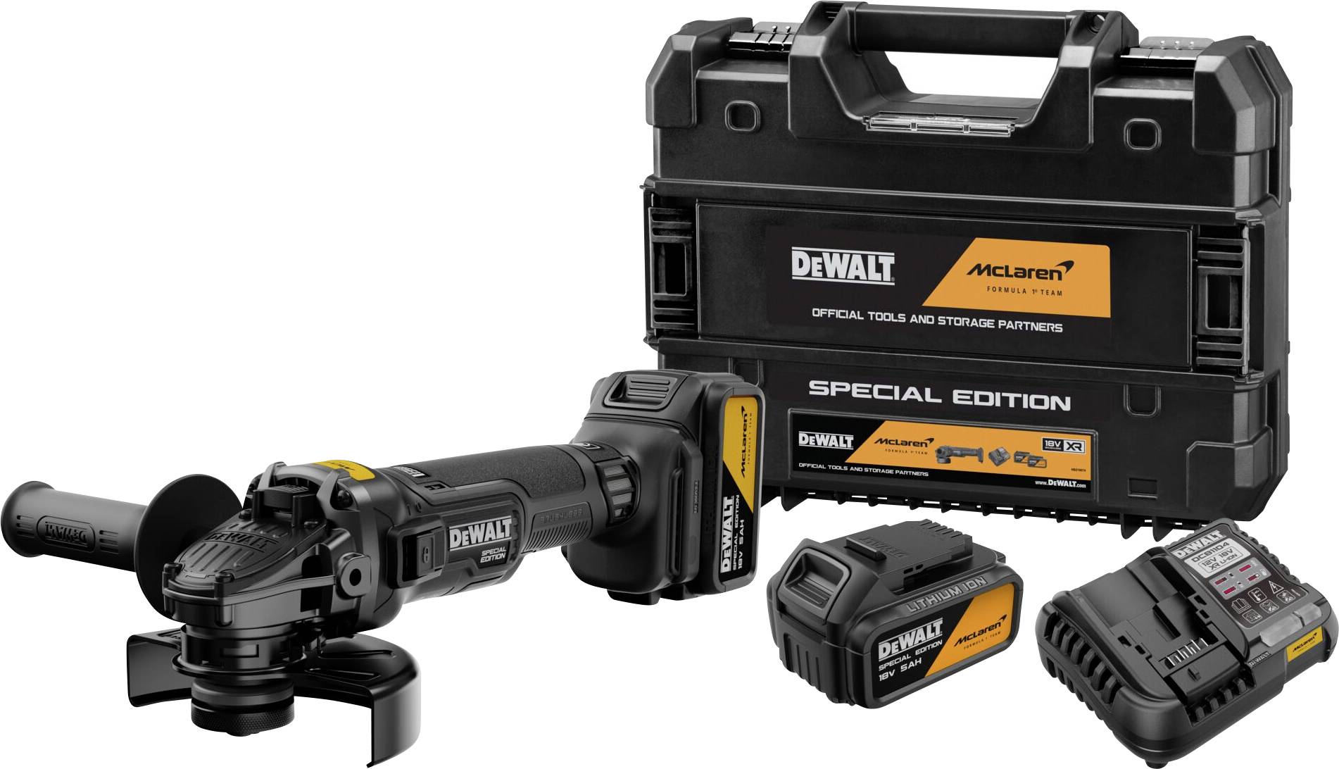 DEWALT 18-voltni akumulatorska ugaona brusilica, akumulatorski