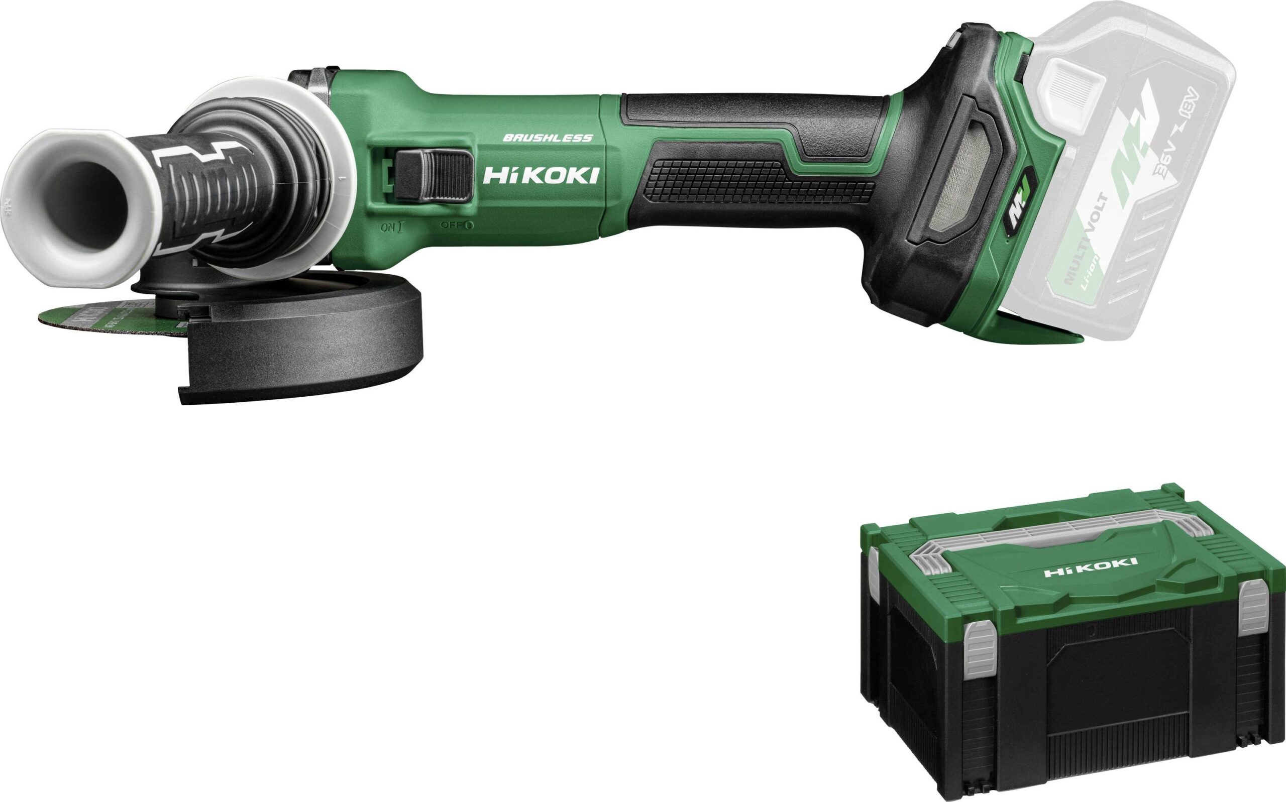 HiKOKI G3613DVEW2Z 36V akumulatorska ugaona brusilica