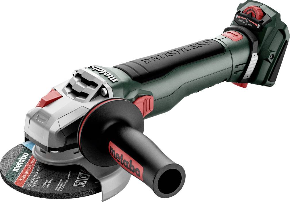 Metabo WVB 18 LT BL akumulatorska ugaona brusilica, akumulatorski, broj obrtaja u praznom hodu (detalji) 2800 - 10000 /min
