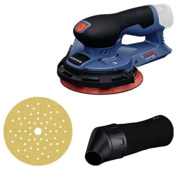 Bosch Professional GEX 12V-150-3 0601373300 akumulatorska ekscentrična brusilica, 5 delova