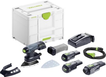 Festool DTSC 400 akumulatorska delta brusilica, 100 x 150 mm, I-Set, karakteristike uklj.. akumulator