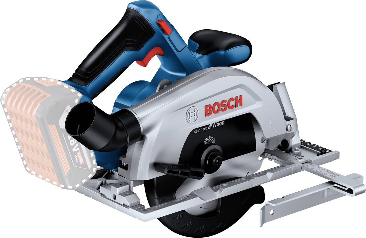 Bosch Professional GKS 18V-57-2 akumulatorska ručna kružna testera, dužina 345 mm