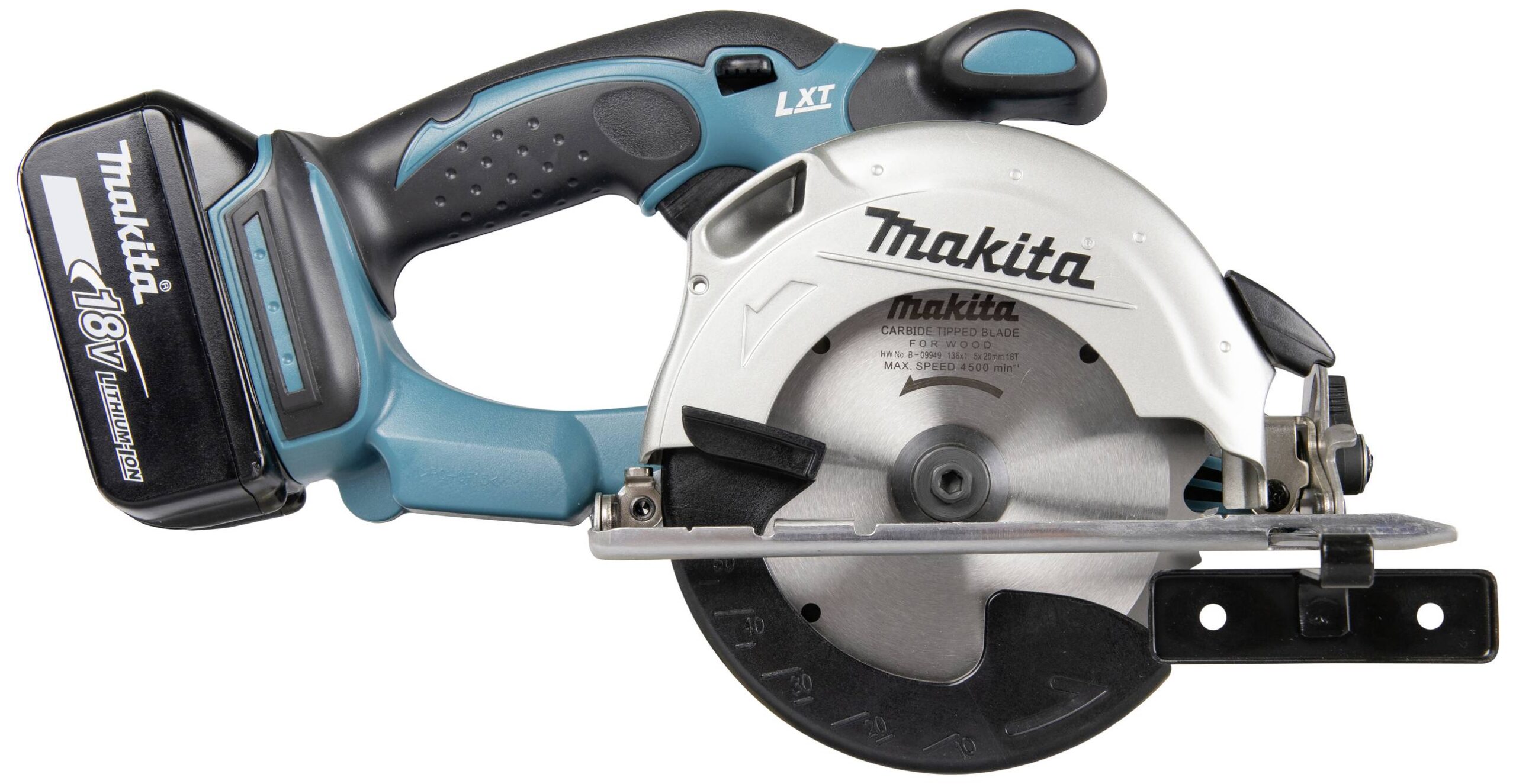 Makita 18 5 Ah akumulatorska ručna kružna testera, dužina 364 mm