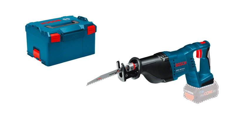 Bosch Professional GSA 18 V-LI akumulatorska sabljasta testera, uklj, karakteristike uklj. kofer