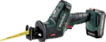 Metabo SSE 18 LTX akumulatorska sabljasta testera, Compact, karakteristike uklj.. 2 akumulatora