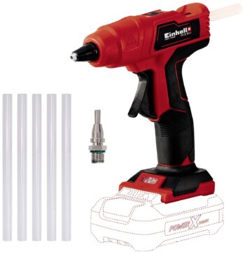Einhell X-Change TE-CG 18 akumulatorski pištolj za toplo lepljenje