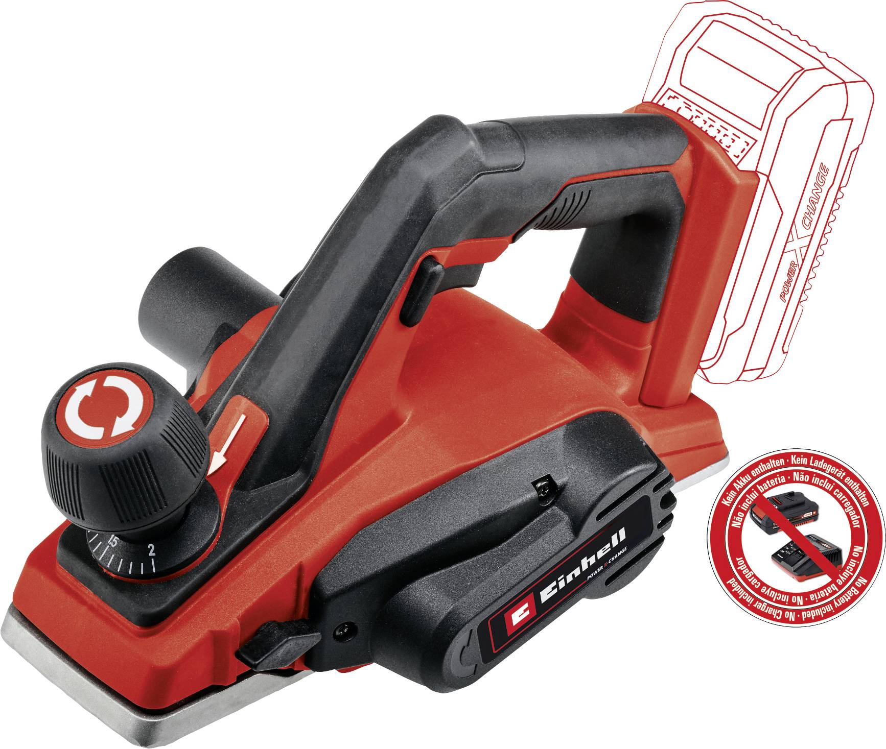 Einhell 18 akumulatorska blanja