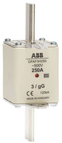 ABB 1SCA022627R7080 500 A 500V NH 3