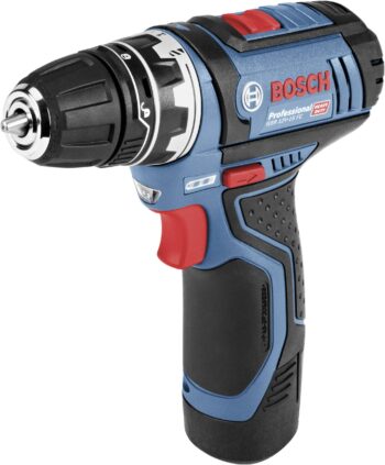 Bosch Professional GSR 12 V-15 FlexiClick akumulatorska bušilica-odvijač, dužina 132 mm, akumulatorski, kapacitet akumulatora 2 Ah