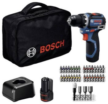 Bosch Professional GSR 12V-32 2 akumulatorska bušilica-odvijač, 36 delova