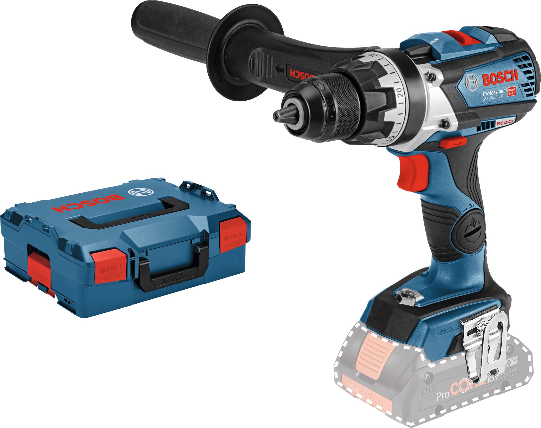 Bosch Professional GSR 18V-110 C 06019G0109 akumulatorska bušilica-odvijač