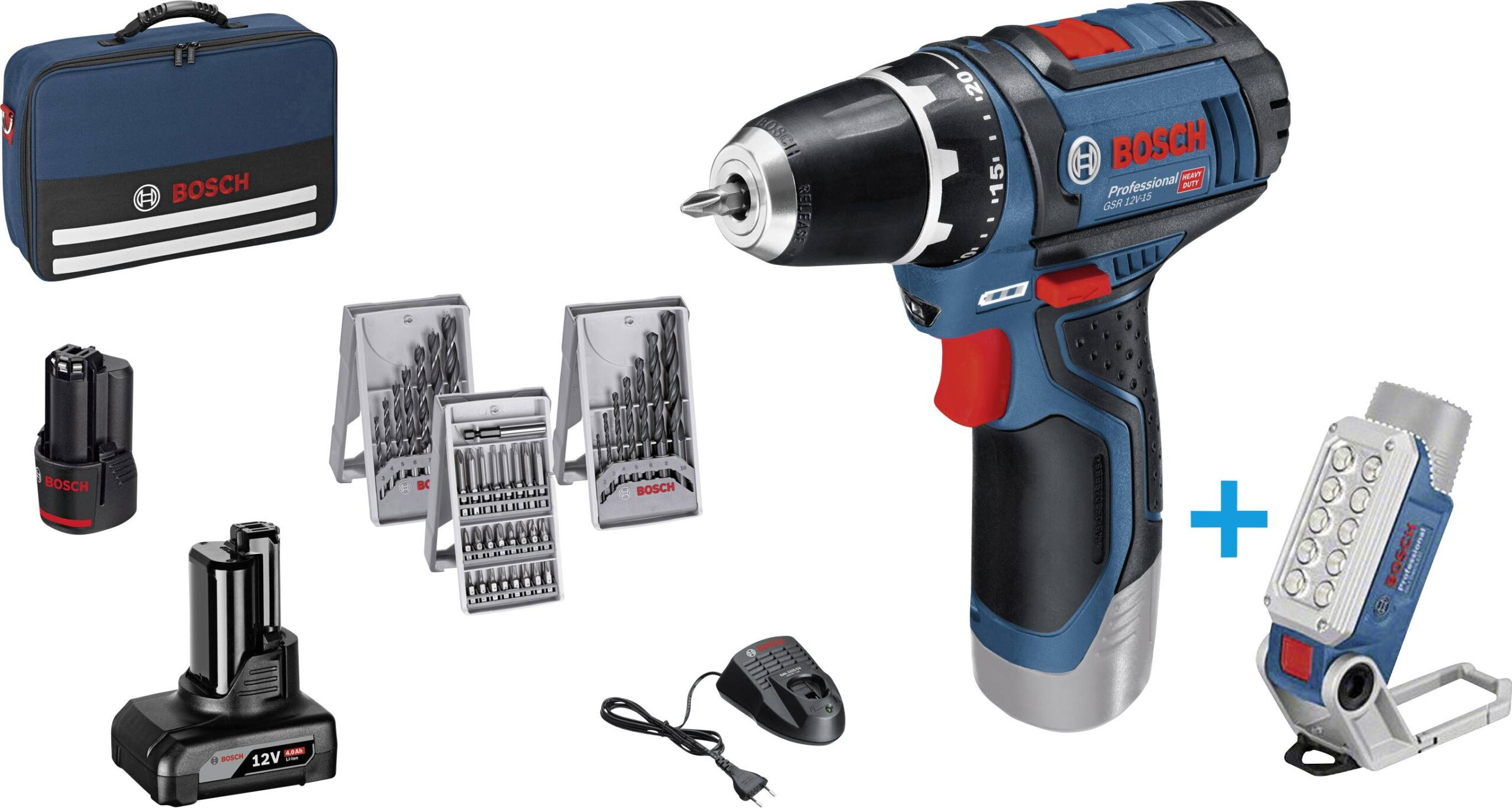 Bosch Professional GSR12V-15 akumulatorska bušilica-odvijač