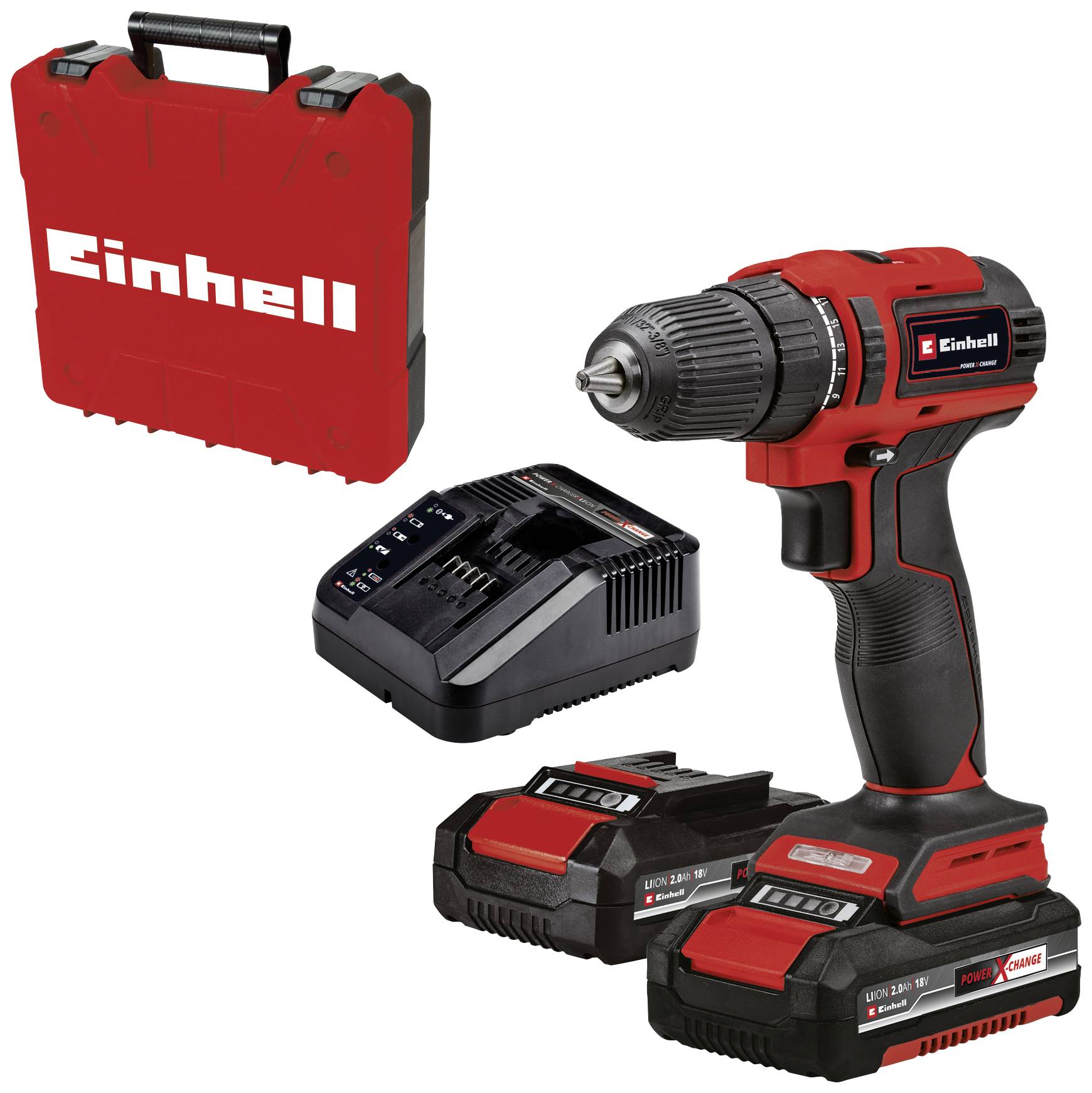 Einhell BL 2x2,0Ah X-Change akumulatorska bušilica-odvijač, 2 x 2 mm
