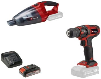 Einhell TC-CD 18/35+TE-VC 18 1x2,5Ah akumulatorska bušilica-odvijač, 32 dela