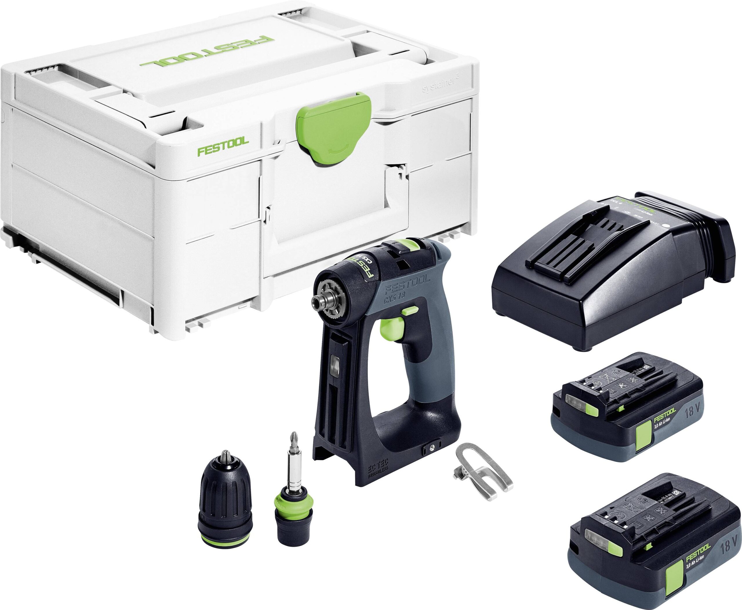 Festool CXS 18 C 3,0-Plus akumulatorska bušilica-odvijač