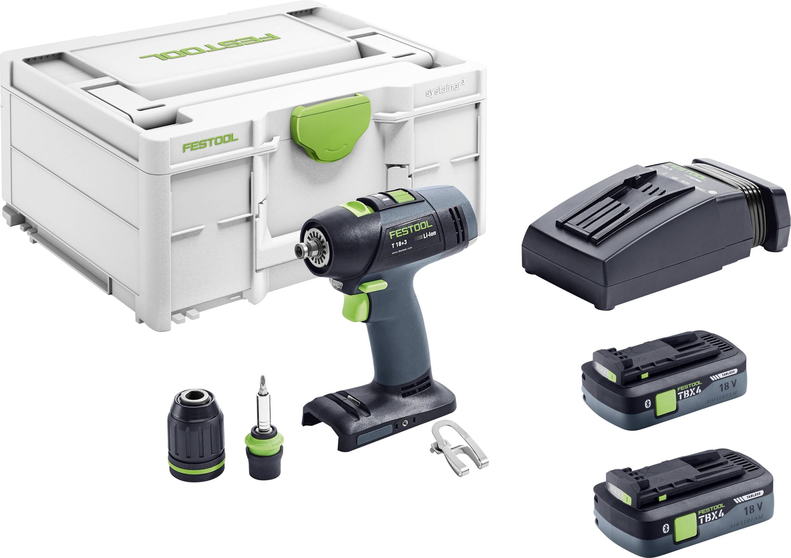 Festool T 18+3 TBX 4.0 I-Plus akumulatorska bušilica-odvijač