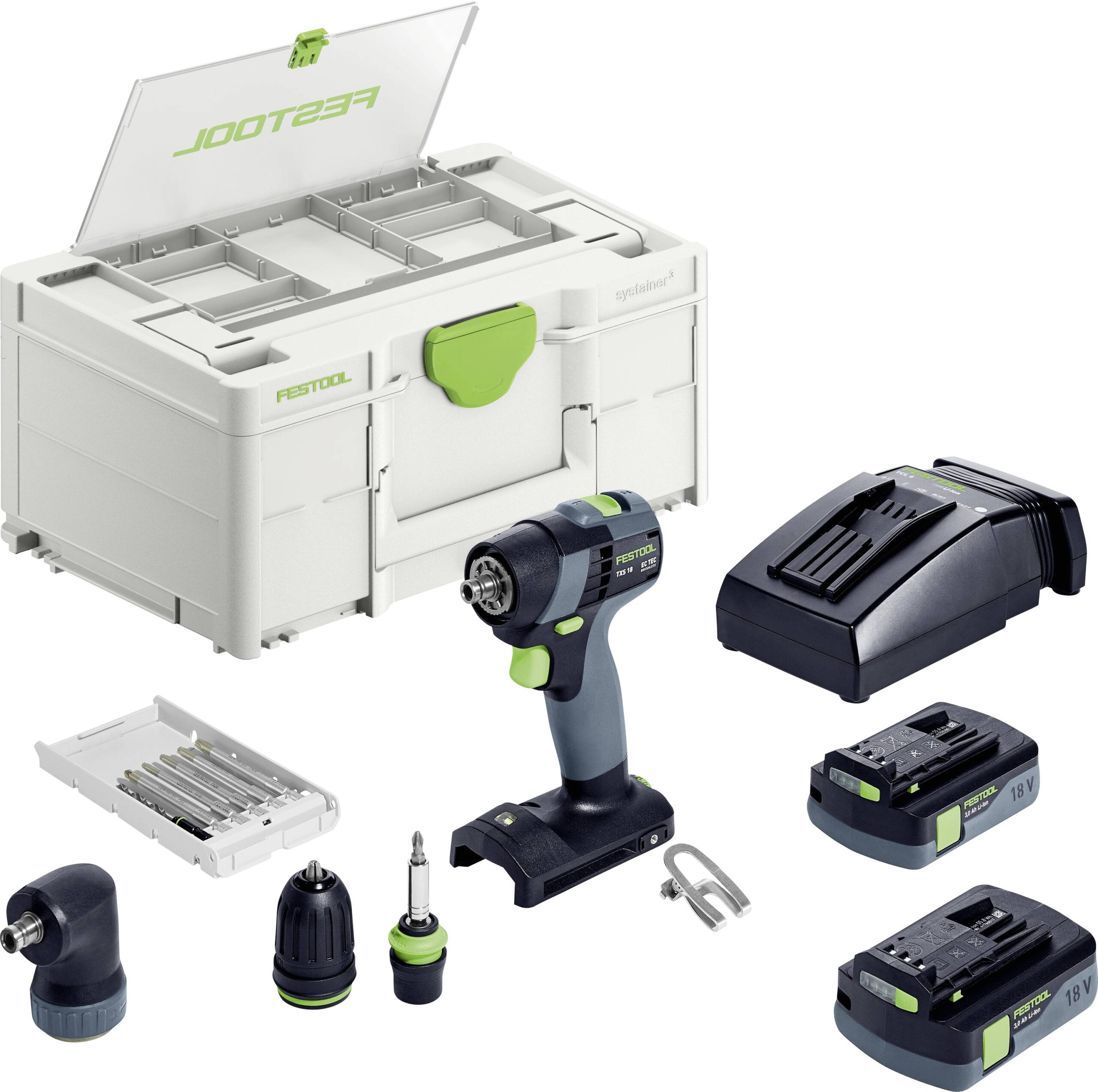Festool TXS 18 C 3,0-Set akumulatorska bušilica-odvijač