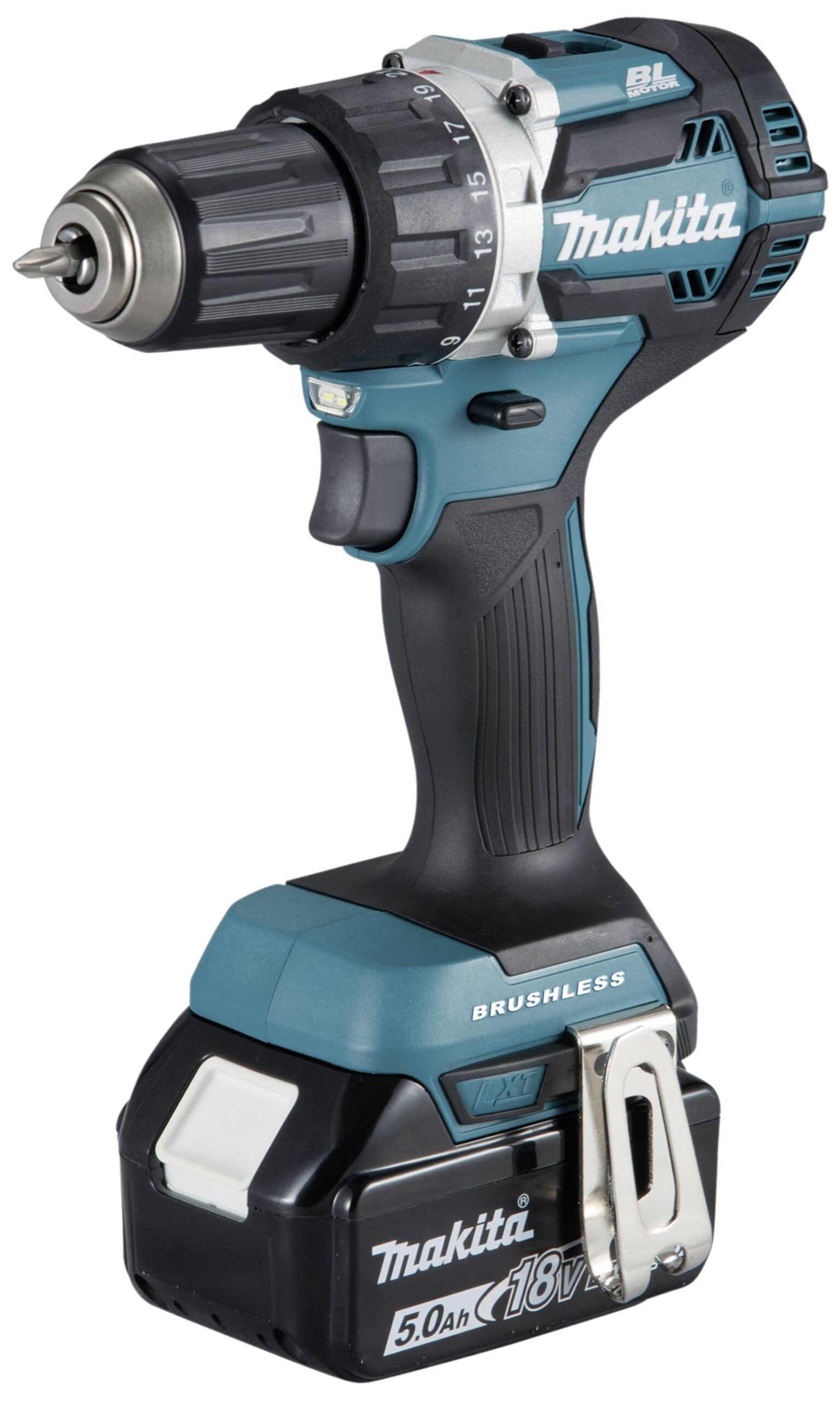 Makita DDF484RTJ akumulatorska bušilica-odvijač, 21 deo