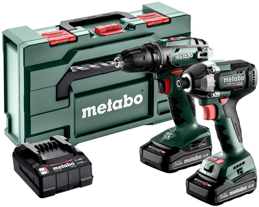 Metabo BS 18SSD 18 LT 200 BL akumulatorska bušilica-odvijač