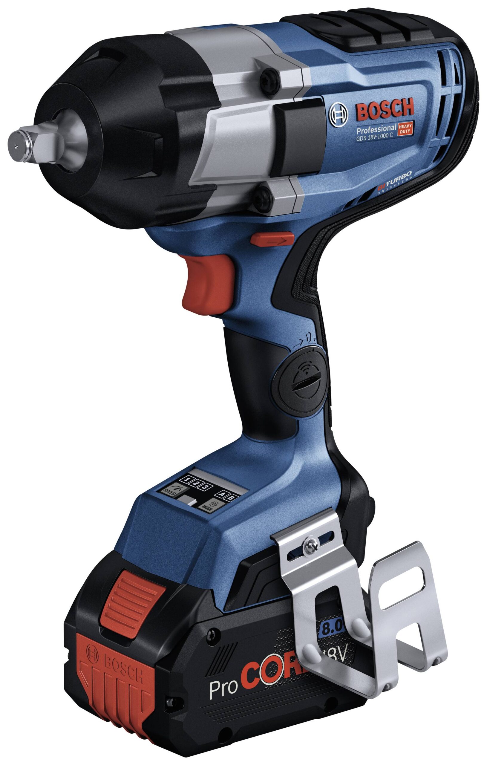 Bosch Professional GDS 18V-1000C akumulatorski udarni odvijač, Nm