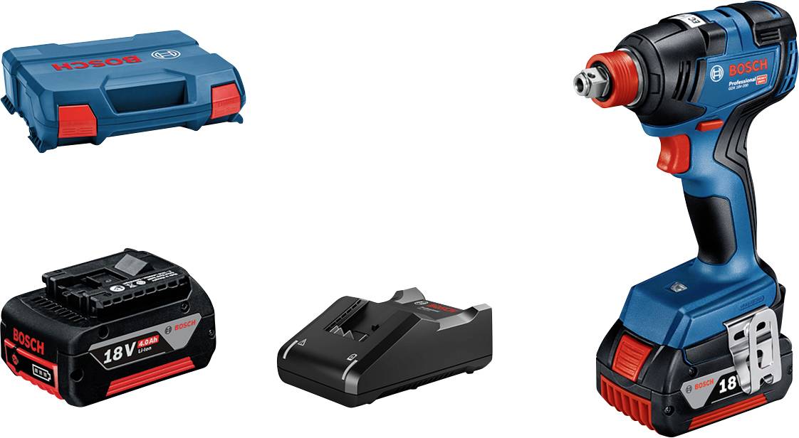 Bosch Professional GDX 18V-200 akumulatorski udarni odvijač, Nm