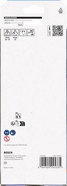 Bosch 2608902110 set pljosnatih burgija, 7 delova