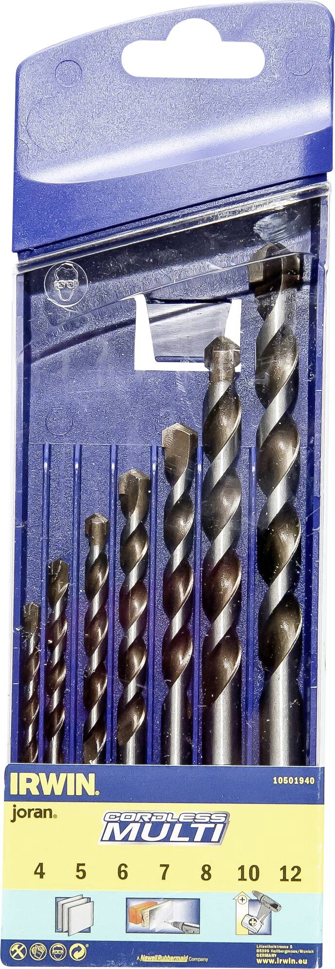 Irwin Tools 10501940 višenamenska burgija, 7 delova